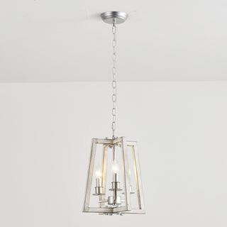 3-Light Hamptons Kitchen Island Pendant Hanging Lantern, Farmhouse Hanging Lamp for Dining Room Foyer Entryway Hallway With Adjustable Hanging Length