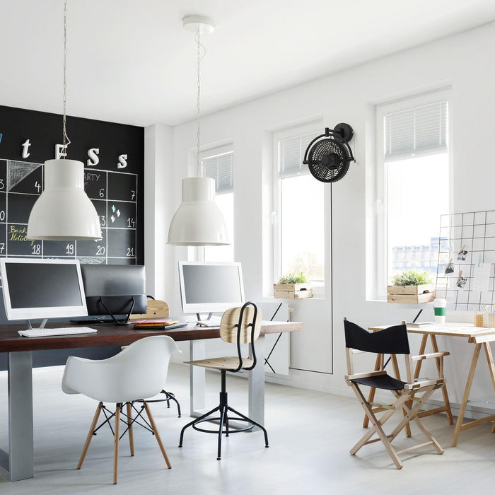 Parrot Uncle 13" Industrial Ceiling Fan with Pull Chain Electric Fans for Personal Use - ParrotUncle