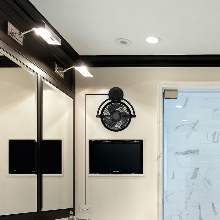 Parrot Uncle 13" Industrial Ceiling Fan with Pull Chain Electric Fans for Personal Use - ParrotUncle