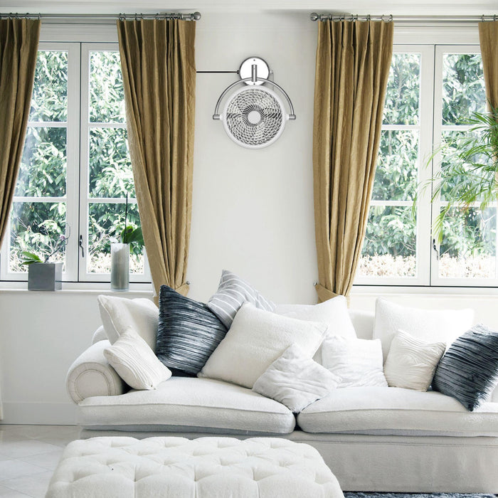 Parrot Uncle 13" Industrial Ceiling Fan with Pull Chain Electric Fans for Personal Use - ParrotUncle