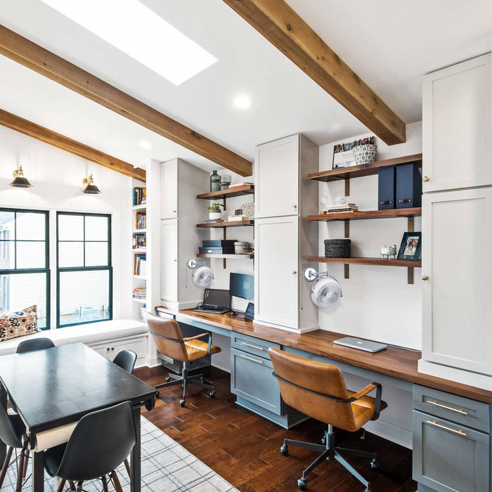 Parrot Uncle 13" Industrial Ceiling Fan with Pull Chain Electric Fans for Personal Use - ParrotUncle