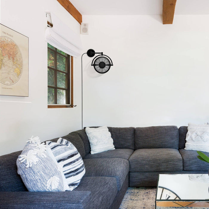 Parrot Uncle 13" Industrial Ceiling Fan with Pull Chain Electric Fans for Personal Use - ParrotUncle