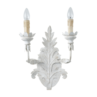 Rustic Leaf Candelabra Wall Sconces Lighting in Living Room, Dining Room, Entrance