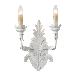 Rustic Leaf Candelabra Wall Sconces Lighting in Living Room, Dining Room, Entrance