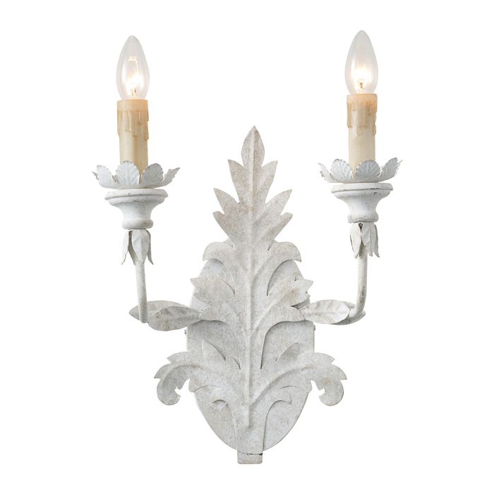 Rustic Leaf Candelabra Wall Sconces Lighting in Living Room, Dining Room, Entrance