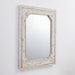 Traditional Rectangle Mirror Antiqued Casual Wall Decoration - ParrotUncle