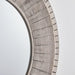 Traditional Grey Round Mirror Wall Decoration - ParrotUncle