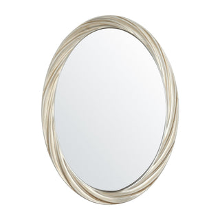 Modern Oval Framed Accent Wall Mirror