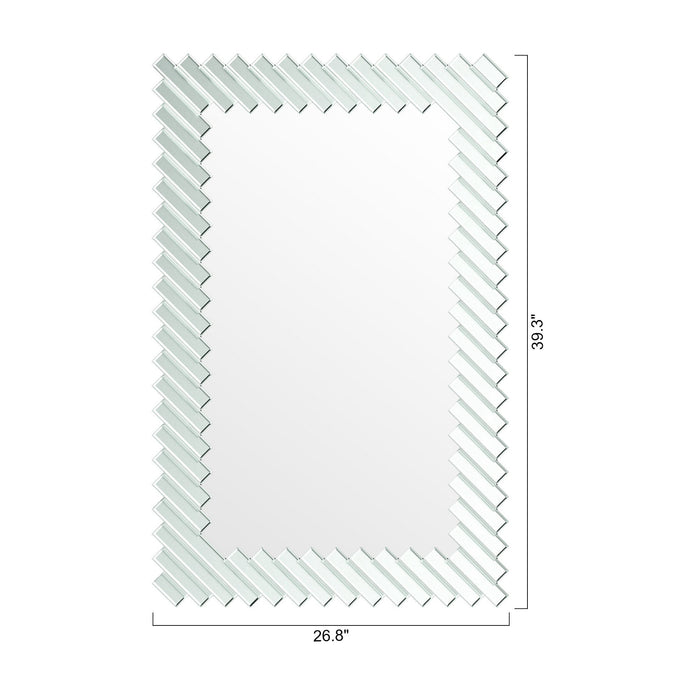 Modern Rectangle Framed Decorative Mirror