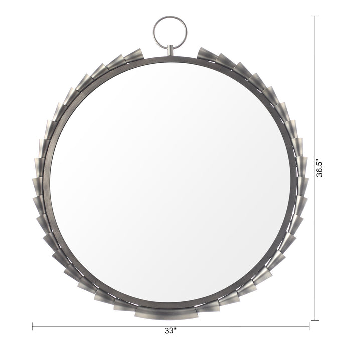 Grey Modern Classic Sunset Wall Mirror